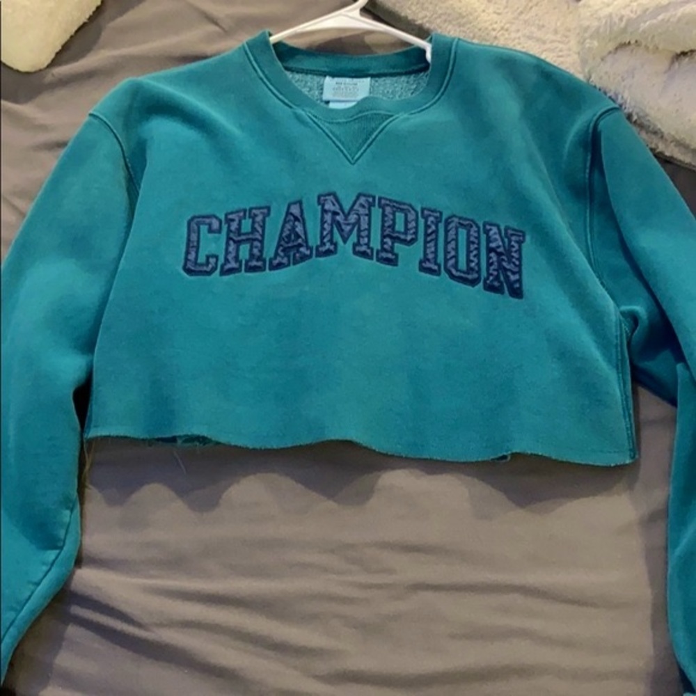 Cropped Champion Hoodie